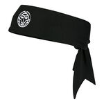 Abbigliamento da tennis BIDI BADU BIDI BADU The Aerodynamic Move Bandana-Nero,Bianco