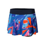 Abbigliamento BIDI BADU BIDI BADU Spike Printed Wavy Gonna Donna-Blu Scuro,Blu
