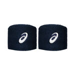 Abbigliamento da tennis ASICS ASICS Wrist Band Pair Polsino anti sudore - Confezione da 2 Unisex-blu scuro