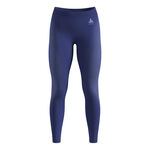 Abbigliamento Odlo Odlo Performance Warm Eco Big Logo Bottom Long Calzamaglia Donna-blu