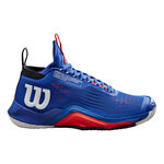 Scarpe da tennis Wilson Wilson Rush Pro Tour MID Scarpa Per Tutte Le Superfici Uomini-Blu Scuro,Nero