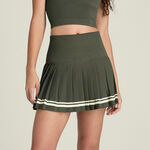 Abbigliamento da tennis Wilson Wilson Midtown Gonna Donna-verde scuro