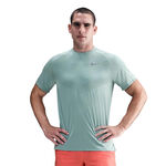 Abbigliamento Nike Nike Stride Camicia da corsa Uomini - turchese, argento