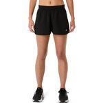 Abbigliamento ASICS ASICS Core Split Pantaloncini Da Corsa Donna-Nero