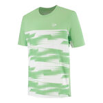 Abbigliamento da tennis Dunlop Dunlop Game Maglietta Uomini-verde chiaro, bianco