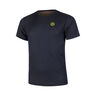 Crew Inside Out V-Neck Maglietta Ragazzi-Blu Scuro,Lime