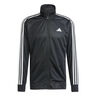 Taining Essentials 3 Stripes Giacca Da Allenamento Uomini-Nero
