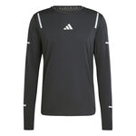 Abbigliamento adidas adidas Ultimate High Visibility Camicia da corsa Uomini - nero, 