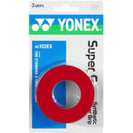 Overgrip Yonex Yonex  Super Grap Confezione da 3 - rosso