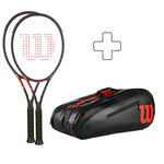 Racket package Wilson Clash 100 V3.0 Racchette Da Torneo