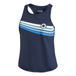 Abbigliamento Tennis-Point Tennis-Point Cotton Mix Canottiera Edizione Speciale Donna-Blu Scuro,Multicolore