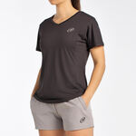 Abbigliamento Bullpadel Bullpadel Eches Maglietta Donna-Antracite
