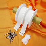 Equipaggiamento allenatore Easy Lines Easy Lines Midcourt Linee Laterali 2 Rotoli Tutte Le Superfici-Bianco