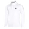 Big Serve 1/4 Zip Manica Lunga Uomini-Bianco