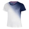 Crew Fade 2.0 Maglietta Donna-blu scuro, bianco