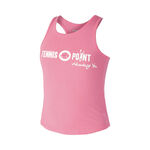 Abbigliamento Tennis-Point Tennis-Point Logo Canottiera Ragazze-Rosa,Bianco