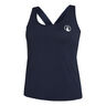 Serve & Volley 2.0 Canottiera Donna-Blu Scuro