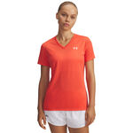 Abbigliamento Under Armour Under Armour Tech Solid Maglietta Donna-rosso
