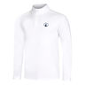 Big Serve 1/4 Zip Manica Lunga Uomini-Bianco