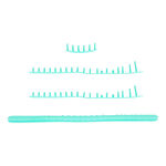 Accessori per racchette Tecnifibre Tecnifibre T-Fight TEMPO 255/270/285 V2 Set Di Occhielli-Nero