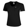 Road V-Neck Camicia Da Corsa Donna-Nero
