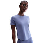 Abbigliamento Nike Nike Swift Camicia da corsa Donna - grigio-blu, argento