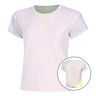 Mind Cross Maglietta Donna-Lilla,Giallo