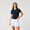 Ace Slim Maglietta Donna-Blu Scuro