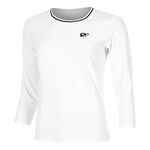 Abbigliamento Racket Roots Racket Roots Teamline Manica Lunga Donna-Bianco