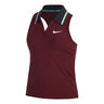 Court Dri-FIT Slam Canottiera Donna-Rosso Scuro