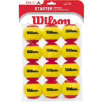 Palline da tennis Wilson Wilson Starter Red (Stage 3) Sacchetto Da 12
