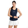 Crew Racerback Canottiera Donna-blu scuro