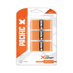 Overgrip Pacific Pacific XTR Grip Confezione Da 3-Arancione