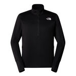 Abbigliamento The North Face The North Face Winter Warm Pro 1/4 Zip Camicia Da Corsa Uomini-Nero